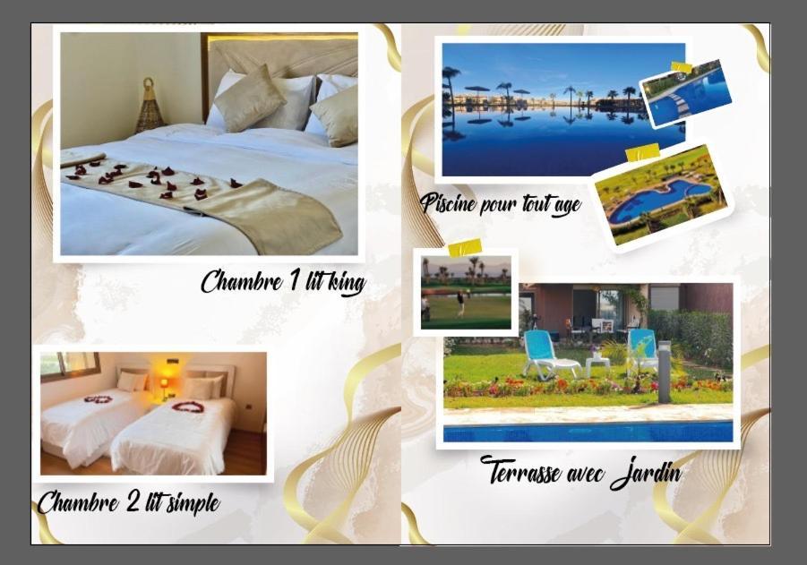 Mini-Villa Situee Dans Une Residence Prestigia A Marrakech, Avec Une Vue Sur La Piscine Et Le Golf Une Securite 24H Sur 24 Et Une Proximite Ideale De L Aeroport 5 Minutes C Est Une Offre Parfaite Pour Des Vacances Маракеш Екстериор снимка
