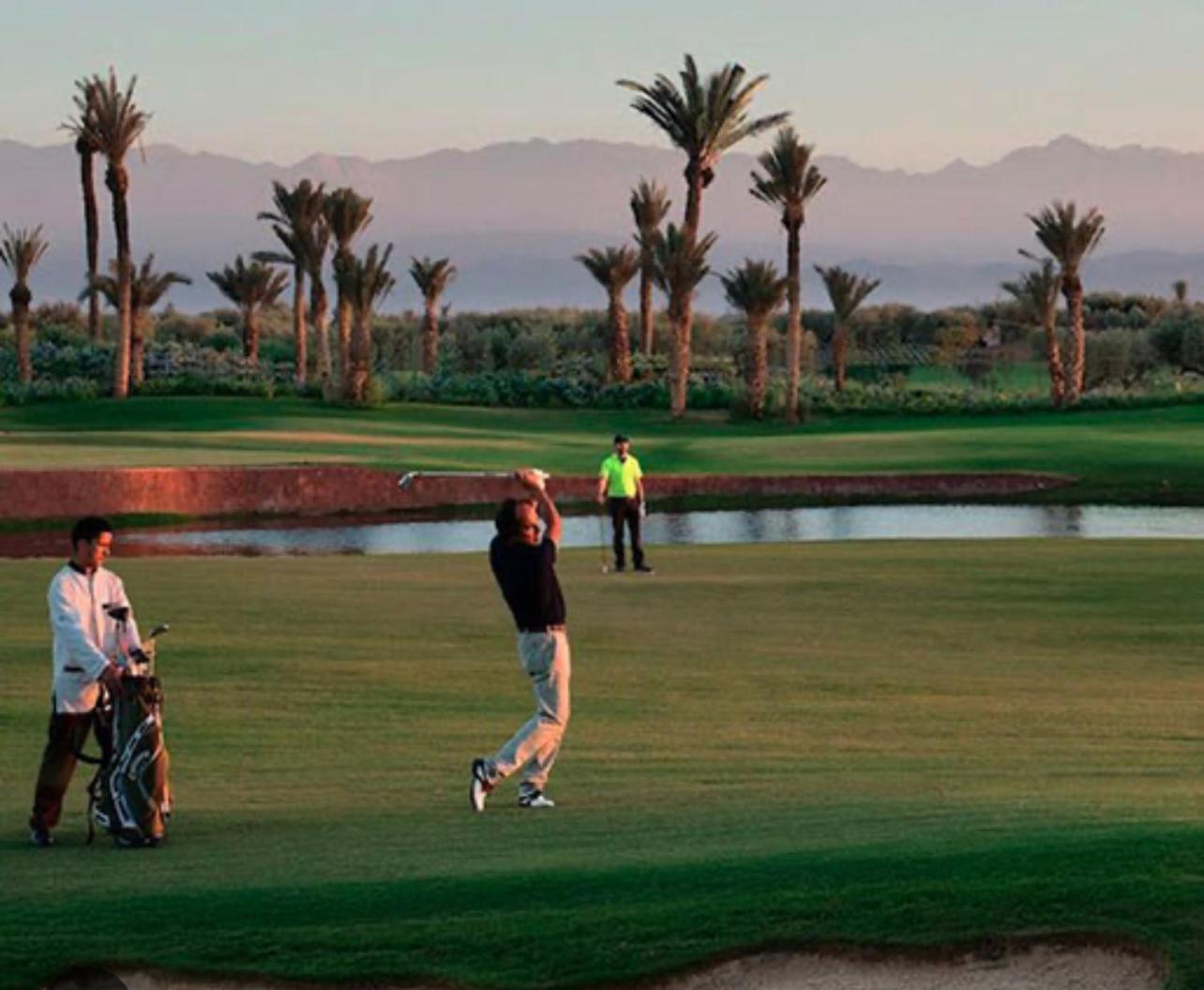 Mini-Villa Situee Dans Une Residence Prestigia A Marrakech, Avec Une Vue Sur La Piscine Et Le Golf Une Securite 24H Sur 24 Et Une Proximite Ideale De L Aeroport 5 Minutes C Est Une Offre Parfaite Pour Des Vacances Маракеш Екстериор снимка
